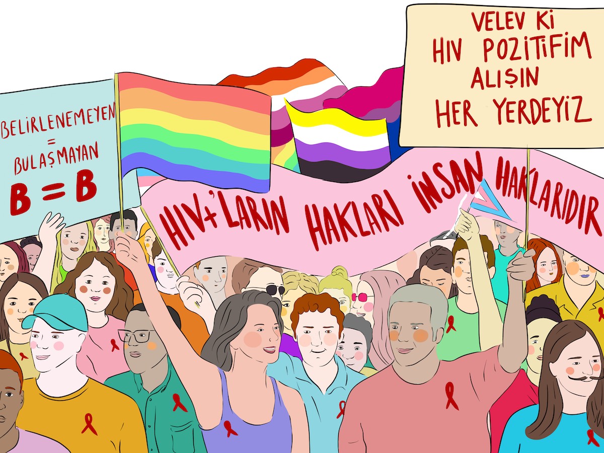 Dün, bugün ve yarın Türkiye’de HIV+ olmak | Kaos GL - LGBTİ+ Haber Portalı Gökkuşağı Forumu Köşe Yazısı