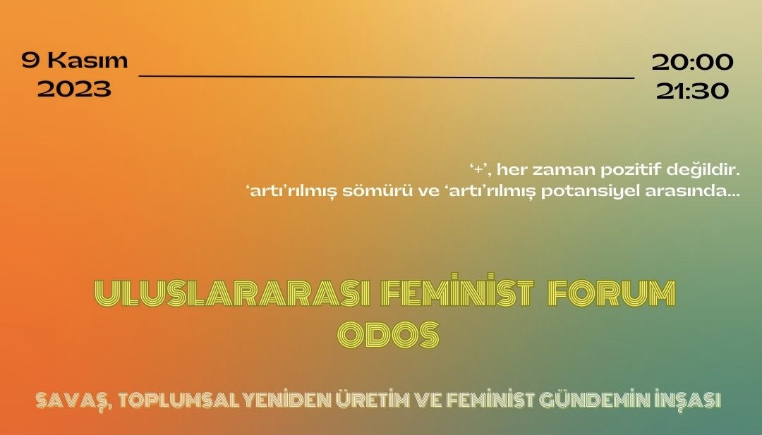 11. Uluslararası Feminist Forum 9 Kasım’da başlıyor! | Kaos GL - LGBTİ+ Haber Portalı Haber