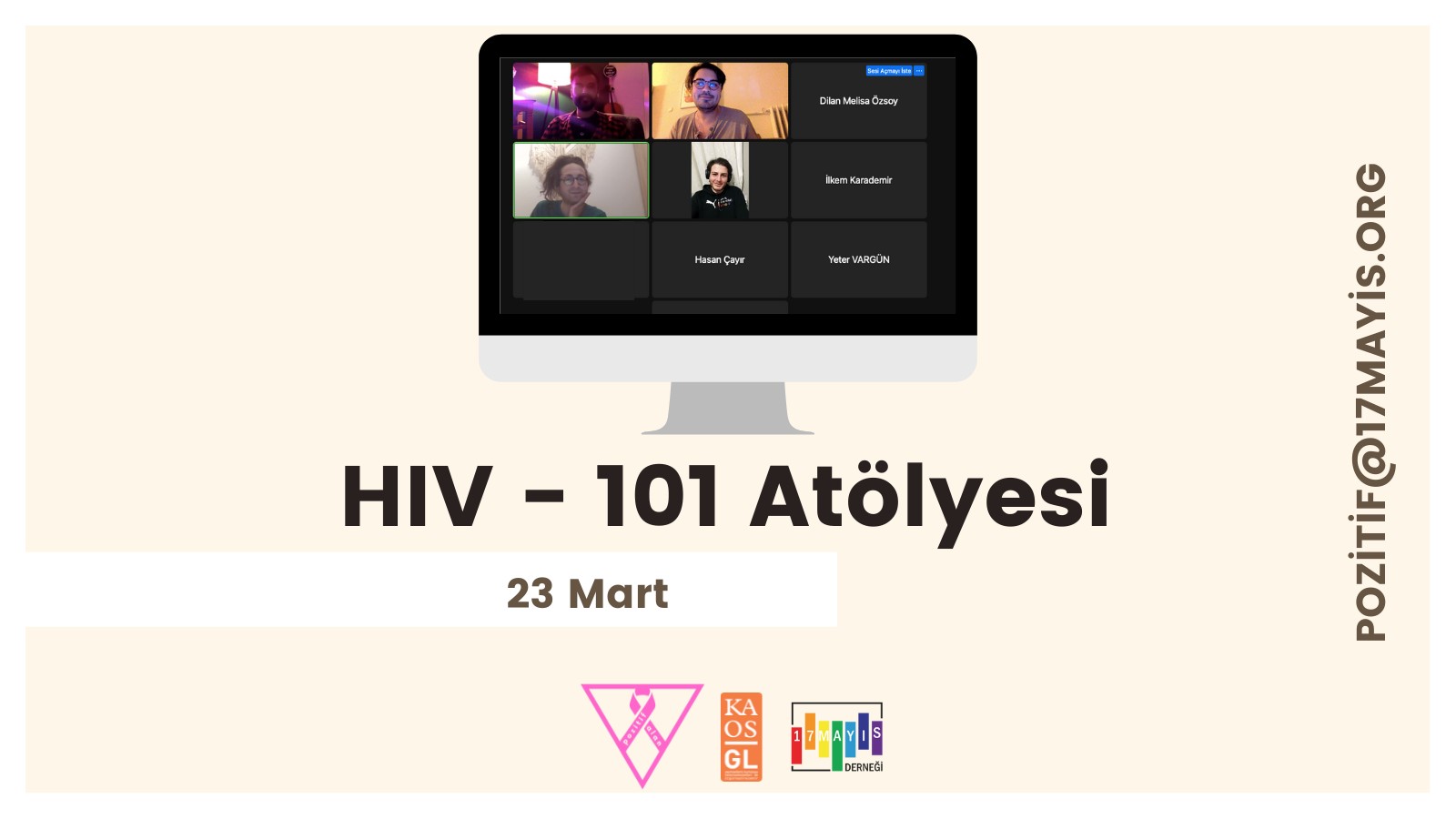 17 Mayıs Derneği HIV 101 Atölyesi’ni tamamladı Kaos GL - LGBTİ+ Haber Portalı