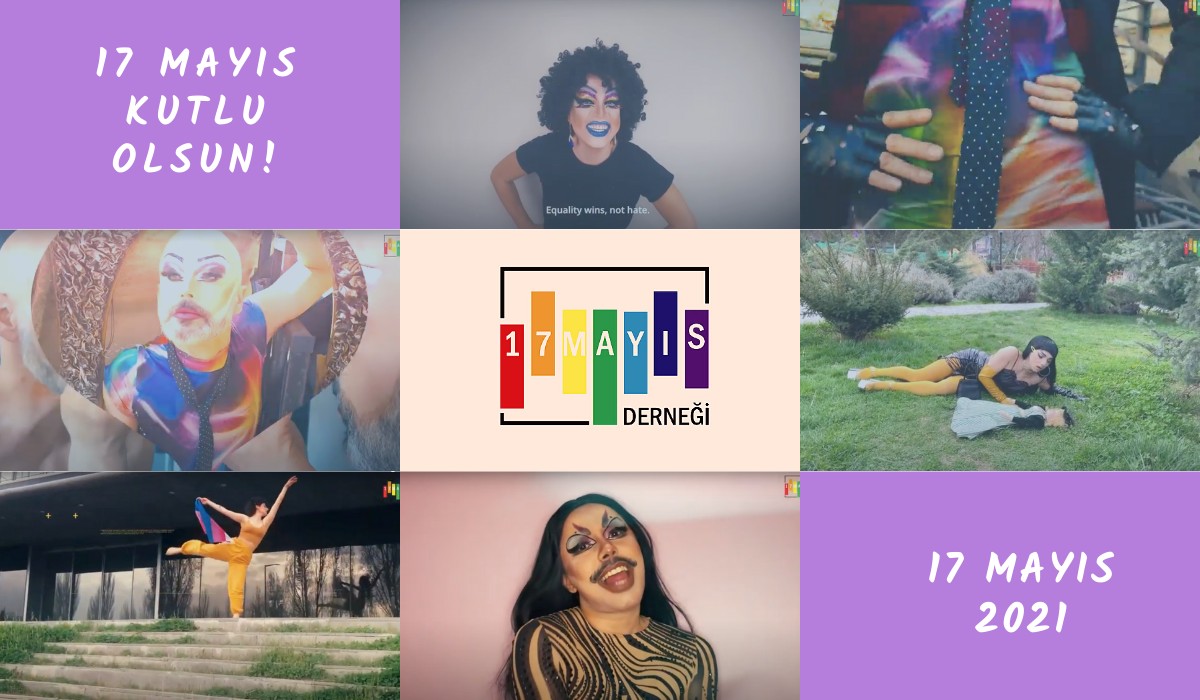17 Mayıs Derneği’nden sanatçılarla 17 Mayıs kutlaması! Kaos GL - LGBTİ+ Haber Portalı