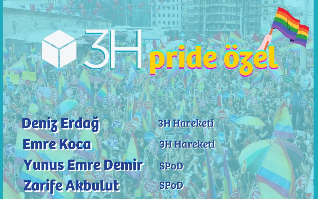 3H Hareketi’nden Pride yayını Kaos GL - LGBTİ+ Haber Portalı