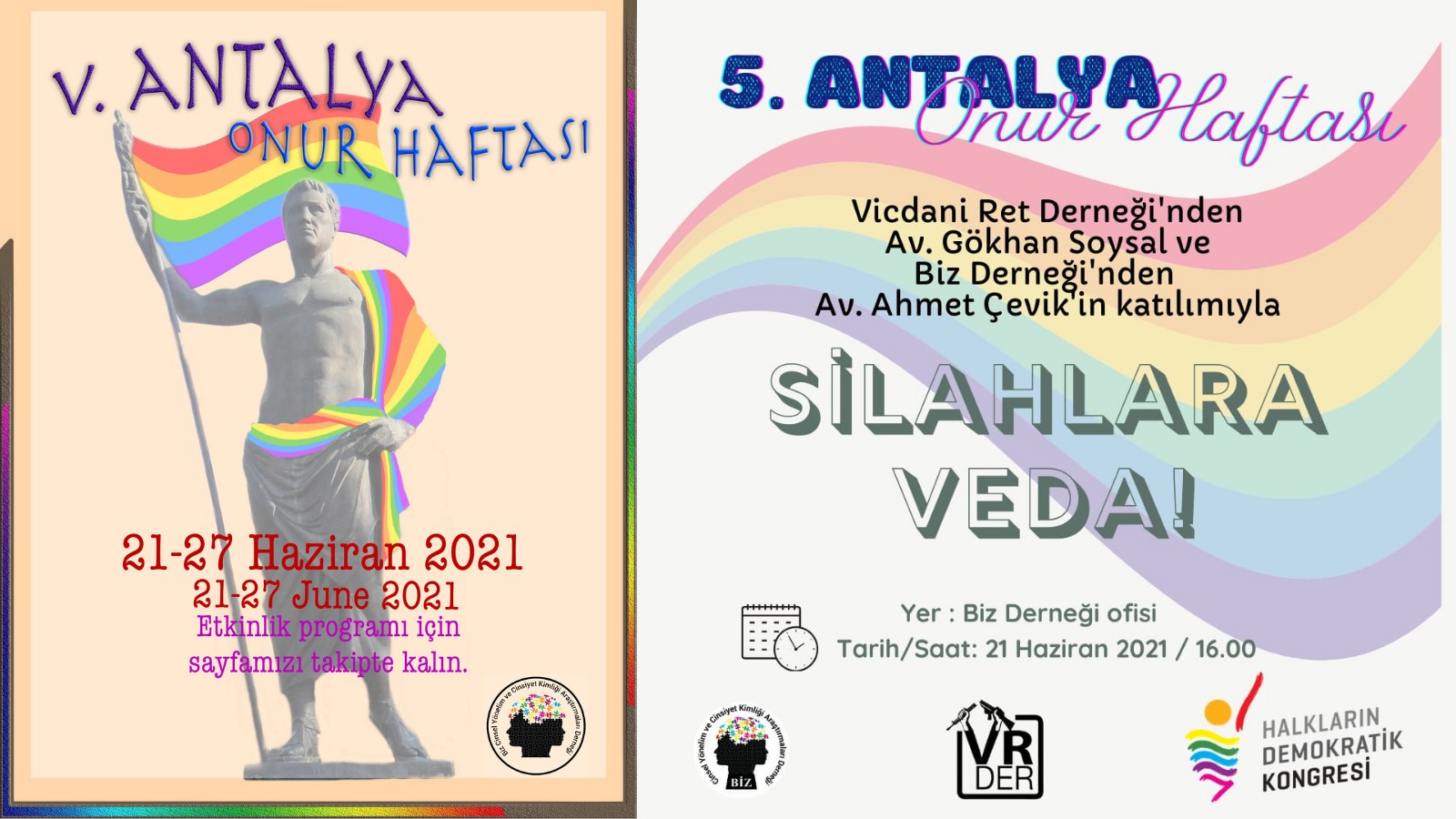 5. Antalya Onur Haftası başlıyor! Kaos GL - LGBTİ+ Haber Portalı