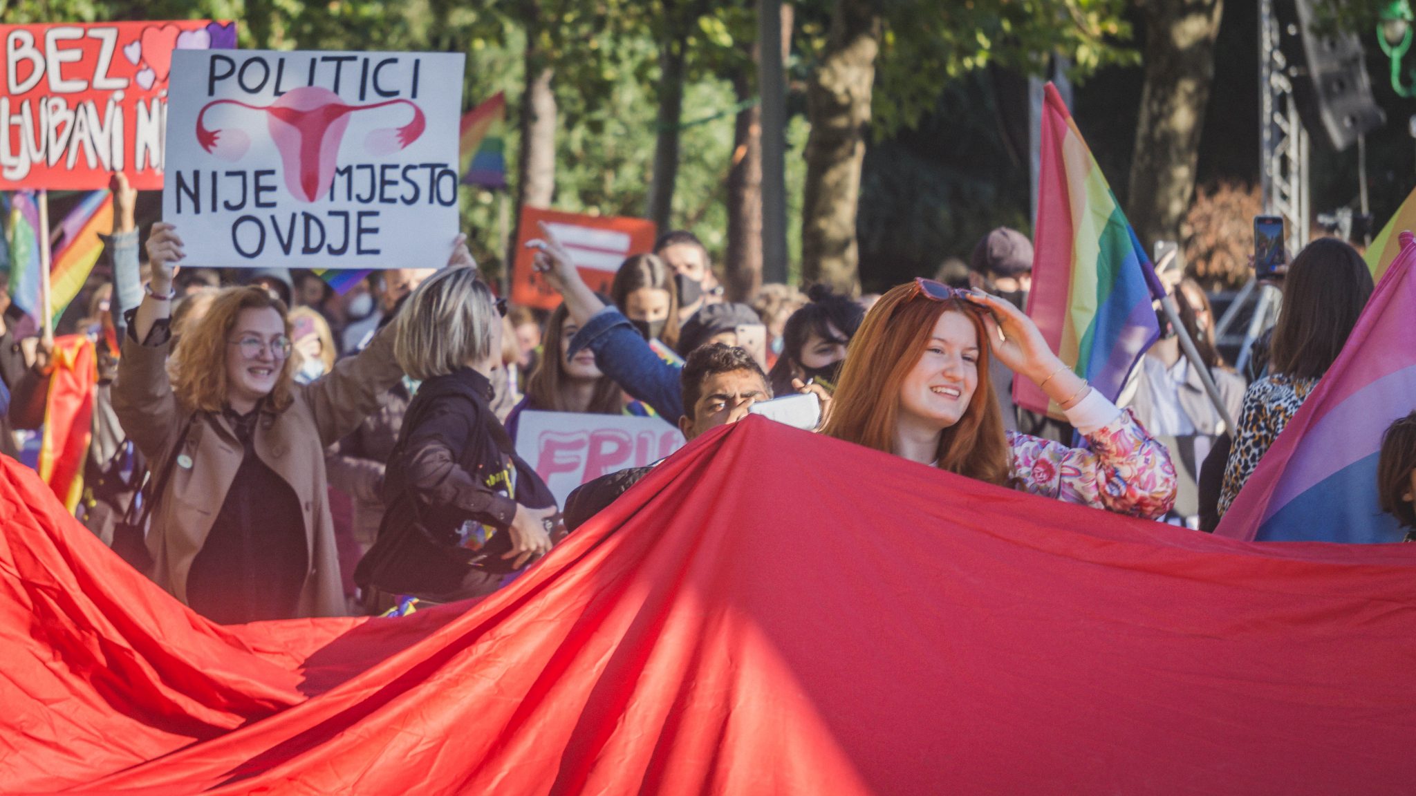9. Karadağ Onur Yürüyüşü gerçekleşti Kaos GL - LGBTİ+ Haber Portalı
