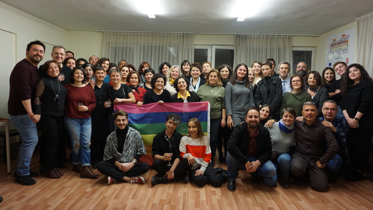 Mahmut Şefik Nil Hall opened in Ankara: We are getting strong together! Kaos GL - News Portal for LGBTI+