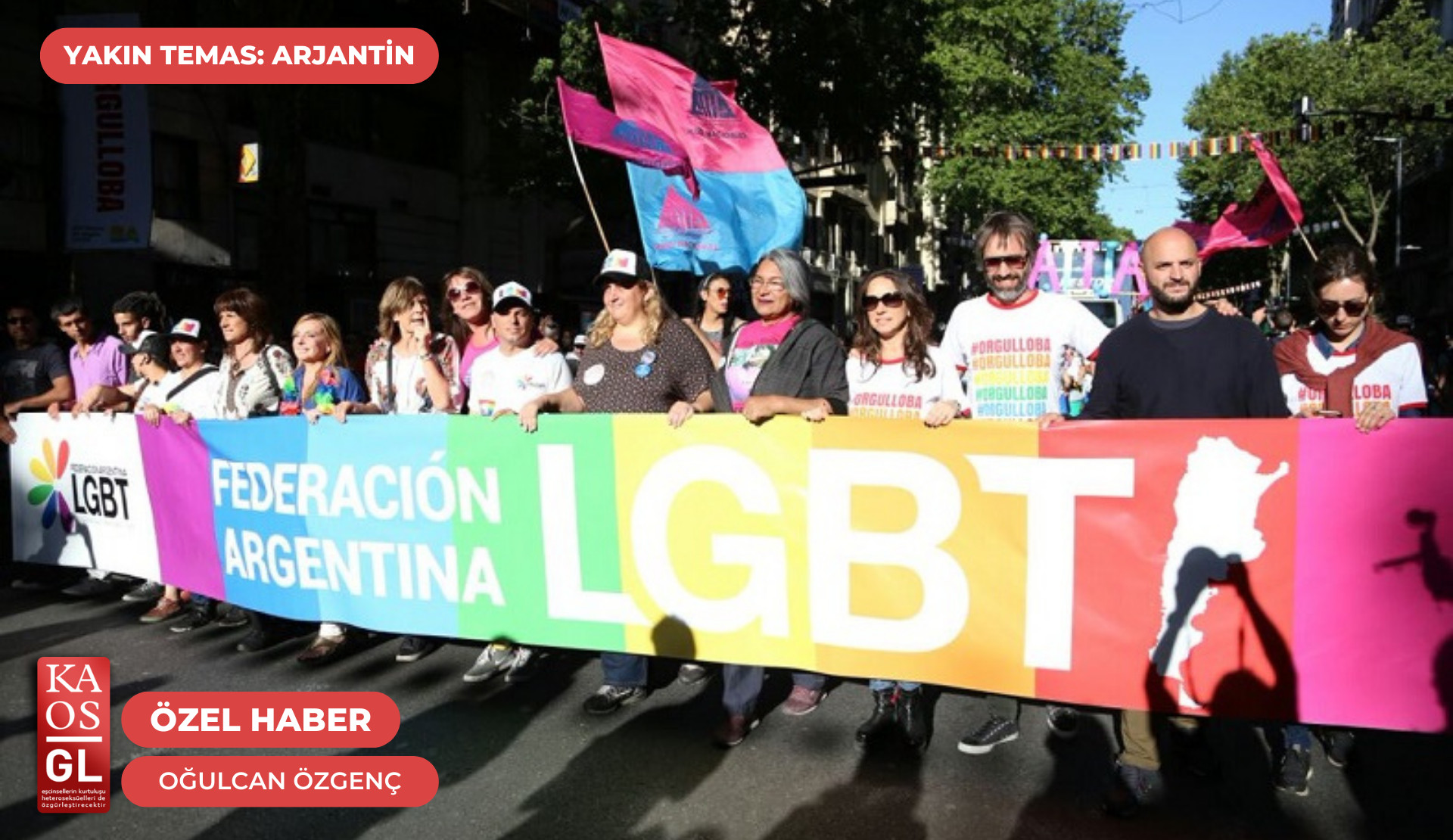 “Arjantin’deki LGBTİ+ karşıtlığının bireysel çabalar olmadığını biliyoruz” | Kaos GL - LGBTİ+ Haber Portalı Haber