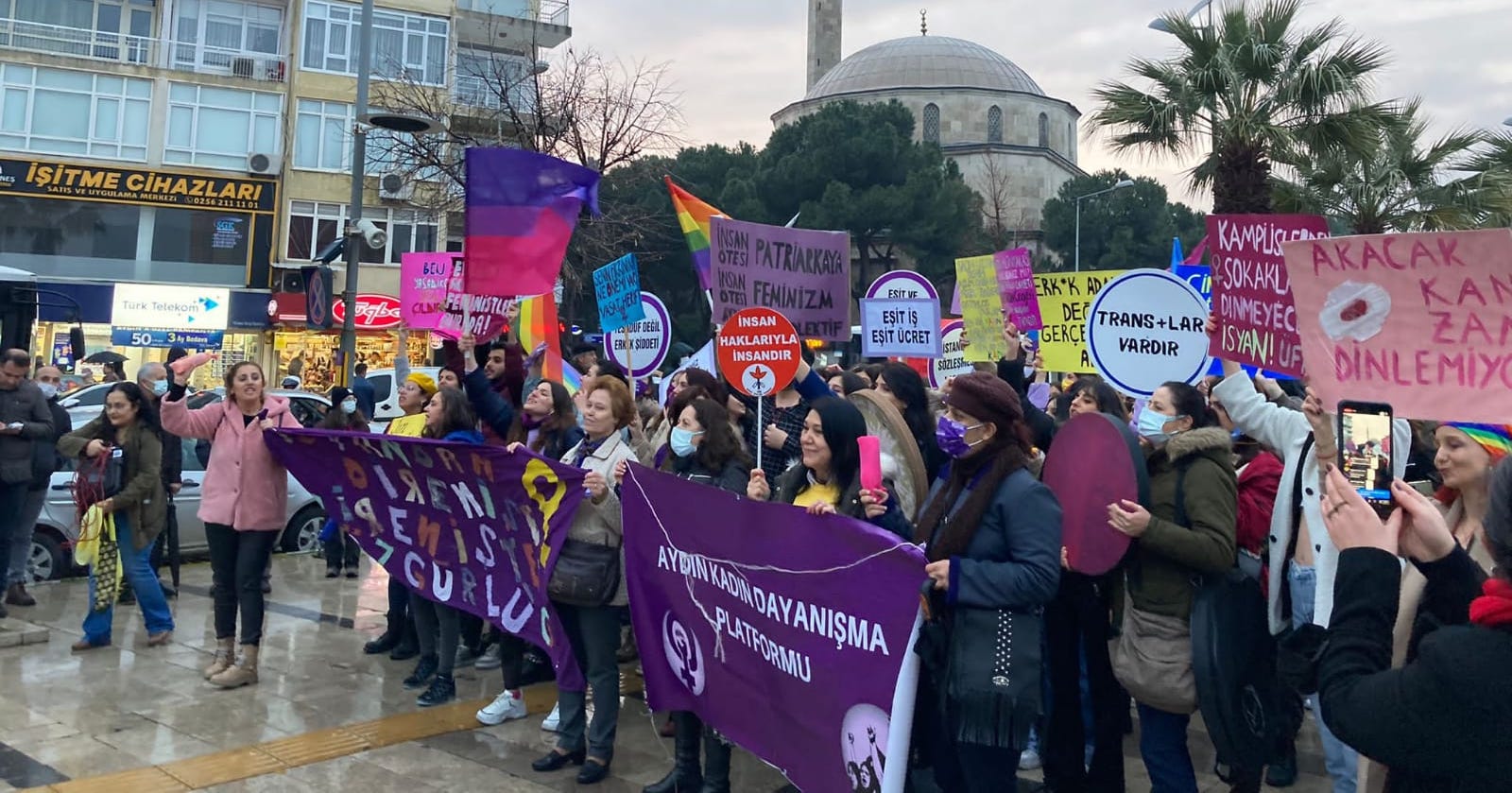 Aydın’da 8 Mart: İsyandan direnişe, direnişten özgürlüğe Kaos GL - LGBTİ+ Haber Portalı
