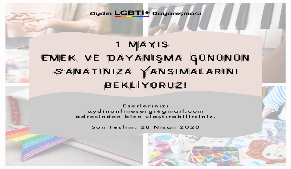 Aydın LGBTİ+ Dayanışması’ndan 1 Mayıs sergisi Kaos GL - LGBTİ+ Haber Portalı
