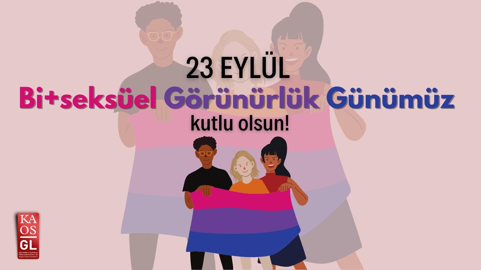Bi+seksüel Görünürlük Günü kutlu olsun! Kaos GL - LGBTİ+ Haber Portalı