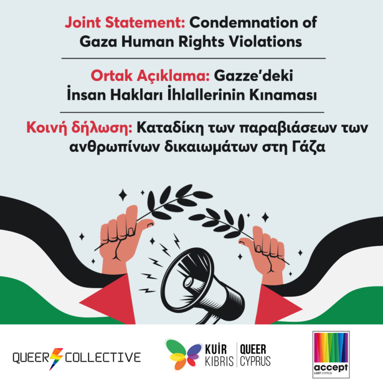 Call to ILGA and IGLYO from LGBTI+ organizations in Cyprus: Represent our concerns about Gaza! Kaos GL - News Portal for LGBTI+