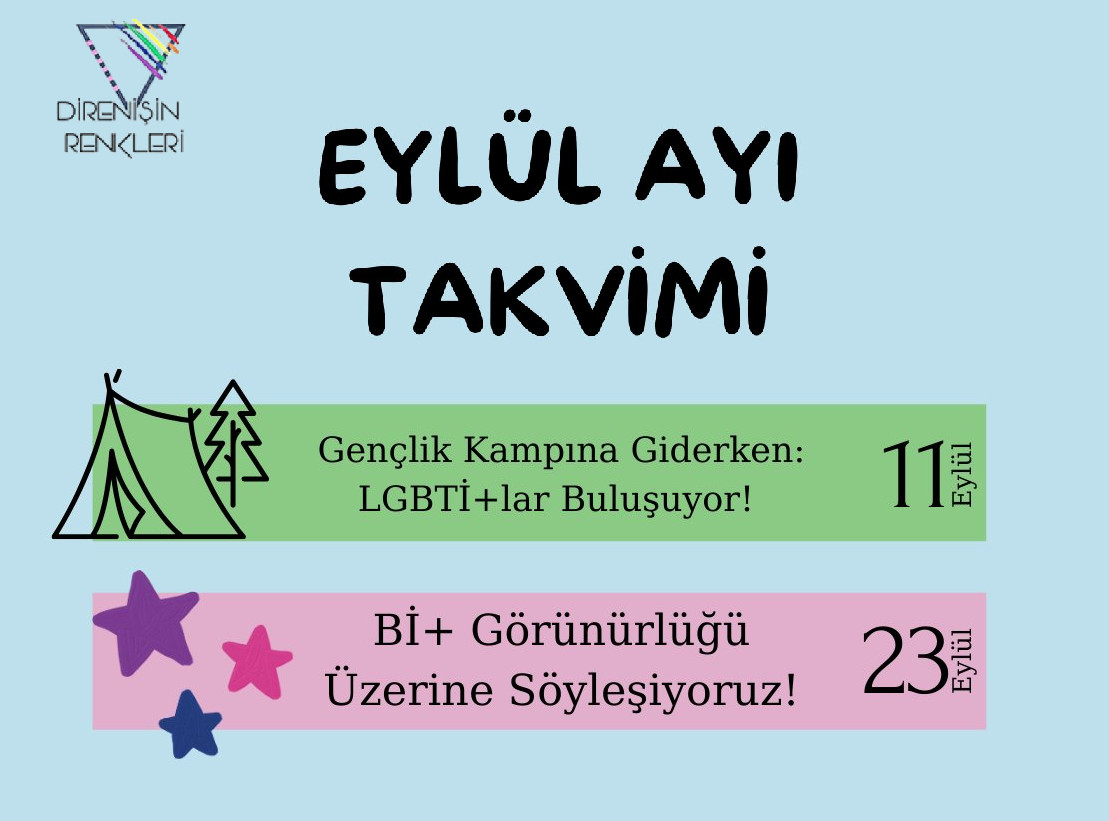 Direnişin Renkleri İzmir’in Eylül 2023 planlaması yayında Kaos GL - LGBTİ+ Haber Portalı