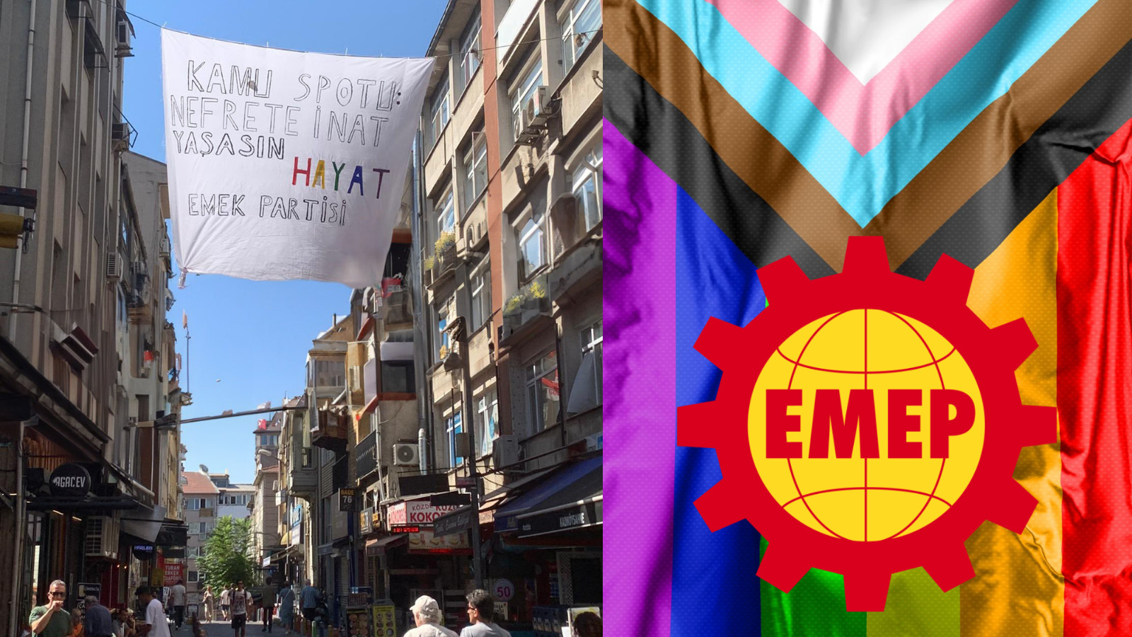 EMEP Kadıköy’den nefret karşıtı kamu spotu | Kaos GL - LGBTİ+ Haber Portalı Haber