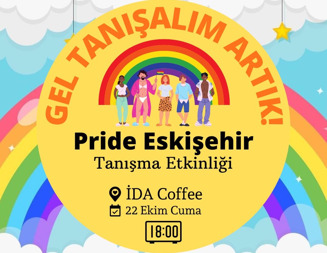 Eskişehir Pride buluşmaya davet ediyor Kaos GL - LGBTİ+ Haber Portalı