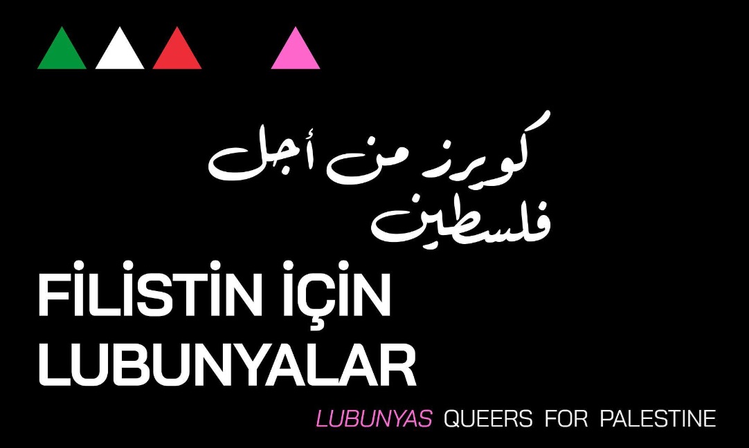 Filistin için Lubunyalar dayanışma çağrısını büyütmeye çağırıyor | Kaos GL - LGBTİ+ Haber Portalı Haber