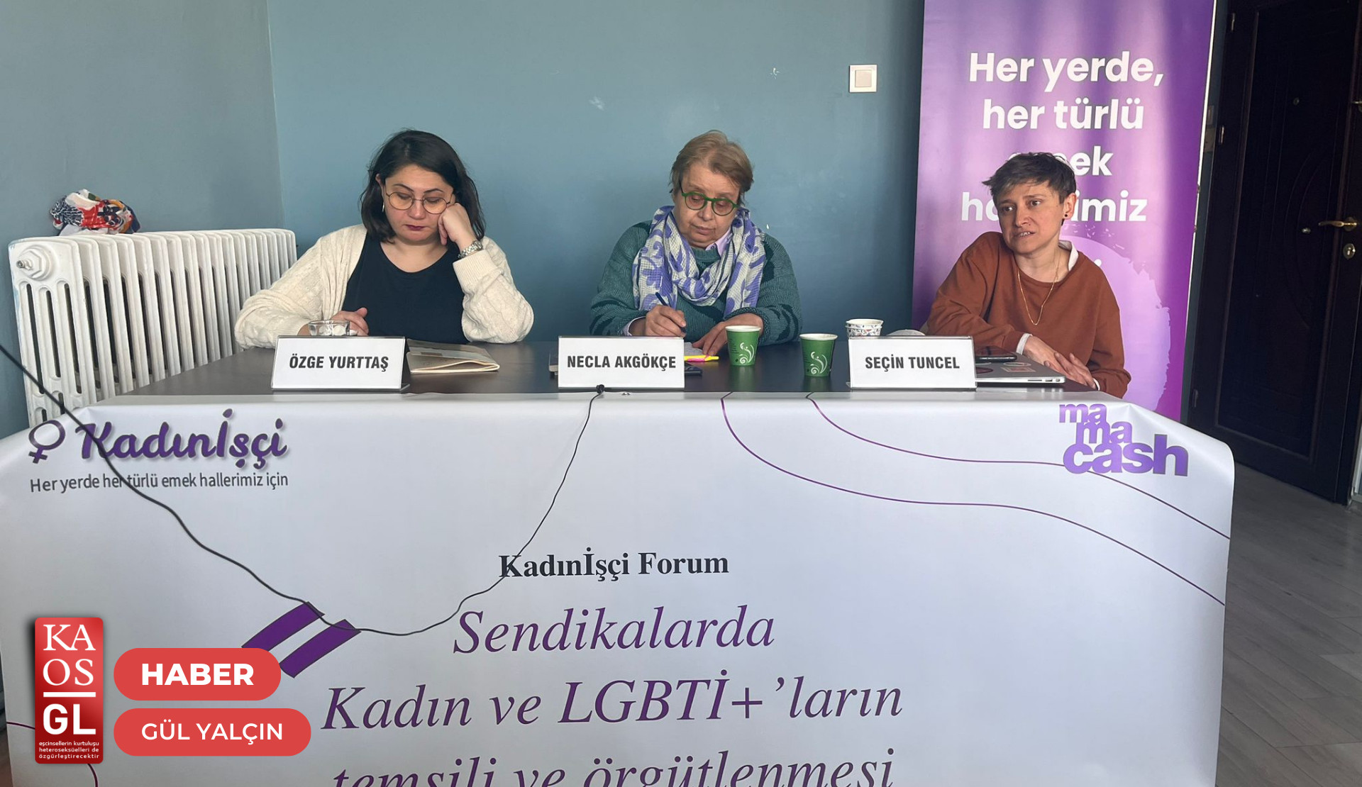 “Forum on Representation and Organization of Women and LGBTI+ in Trade Unions” was held | Kaos GL - News Portal for LGBTI+