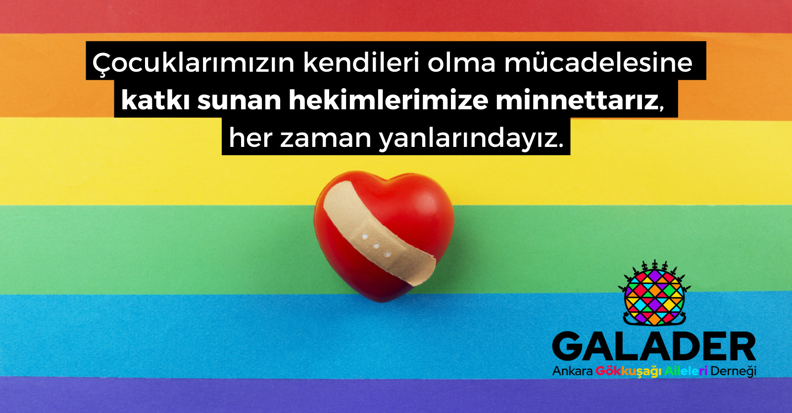 GALADER: Ellerinizi hekimlerimizin üzerinden çekin, hekimlerimizin yanındayız! | Kaos GL - LGBTİ+ Haber Portalı Haber