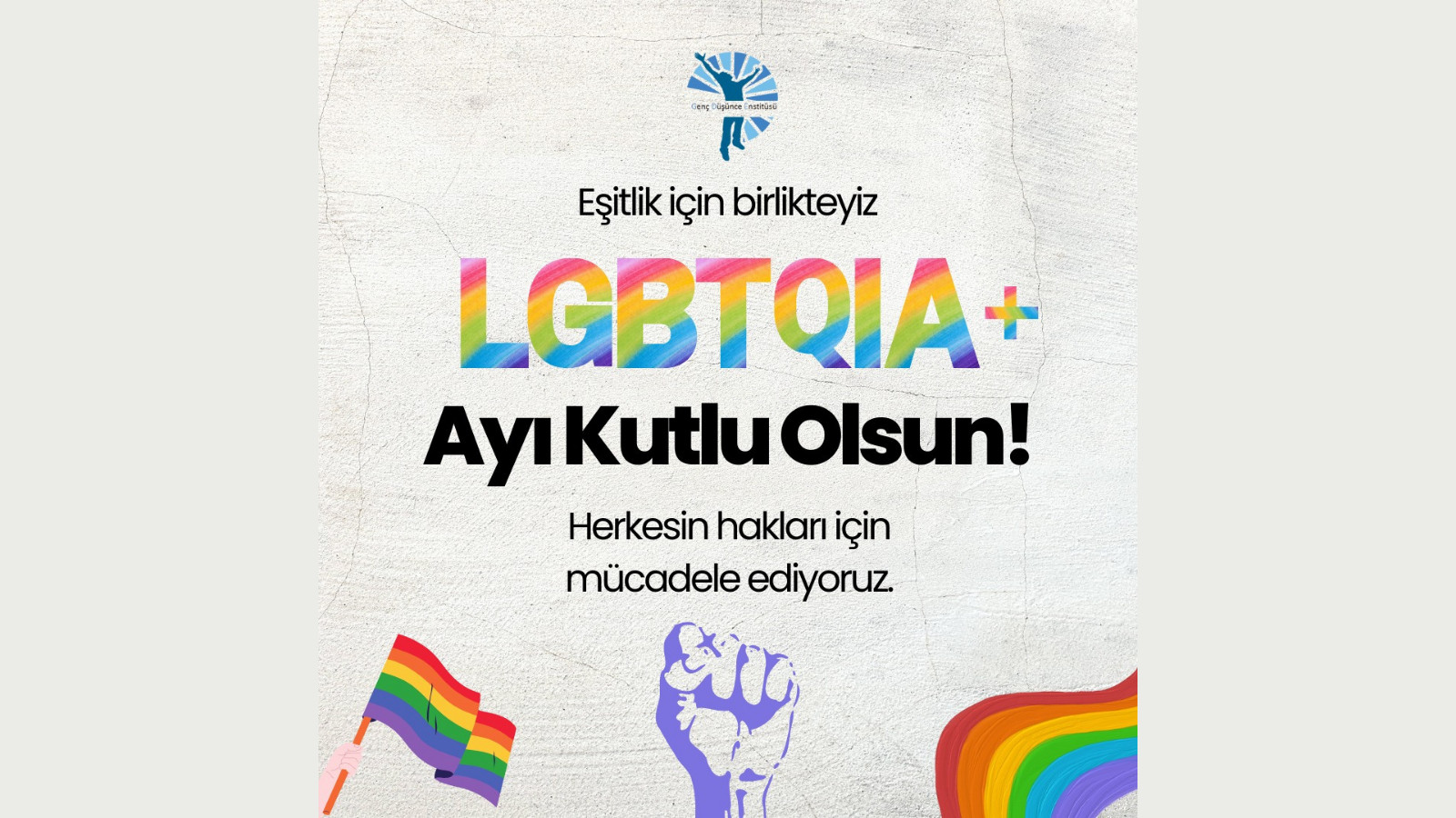 Genç Düşünce Enstitüsü: Eşitlik için birlikteyiz! Kaos GL - LGBTİ+ Haber Portalı