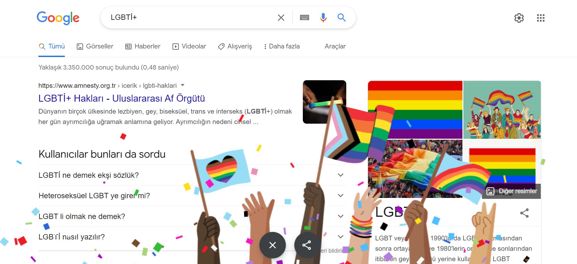 Google’a Pride geldi Kaos GL - LGBTİ+ Haber Portalı