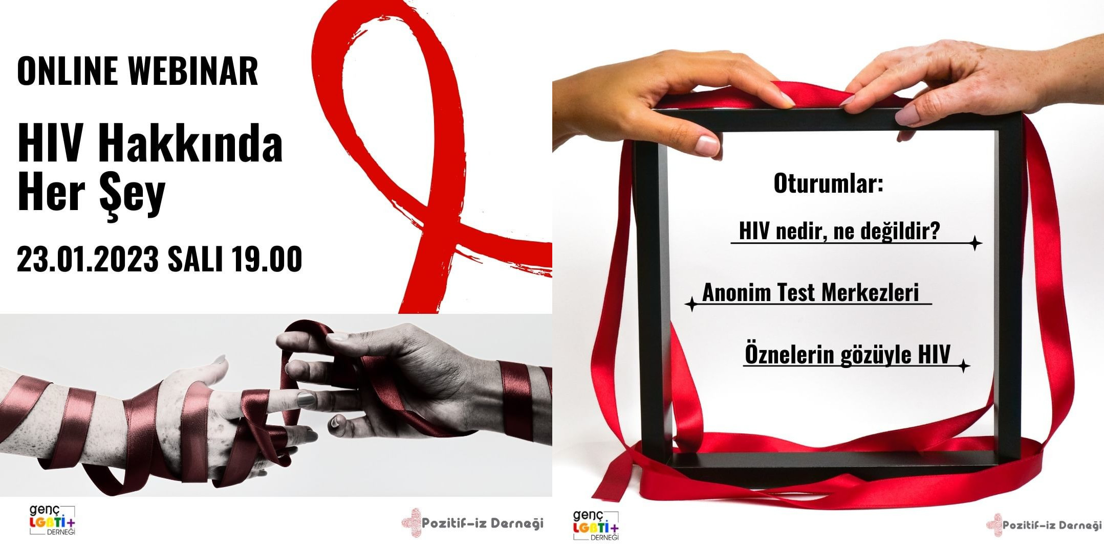 “HIV Hakkında Her Şey” 23 Ocak’ta | Kaos GL - LGBTİ+ Haber Portalı Haber