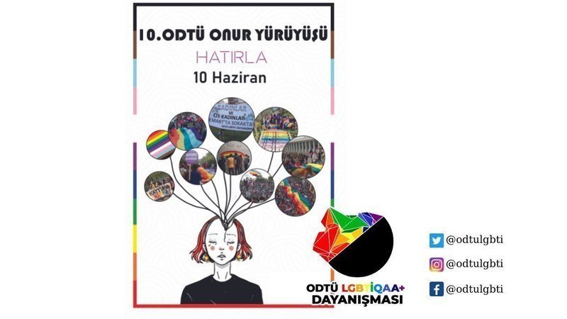 İmza kampanyası: 10. ODTÜ Onur Yürüyüşü’nde yanımızda ol! | Kaos GL - LGBTİ+ Haber Portalı