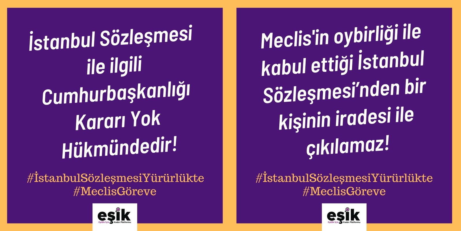 “İstanbul Sözleşmesi ile ilgili Cumhurbaşkanlığı kararı yok hükmündedir, sözleşme yürürlüktedir” Kaos GL - LGBTİ+ Haber Portalı