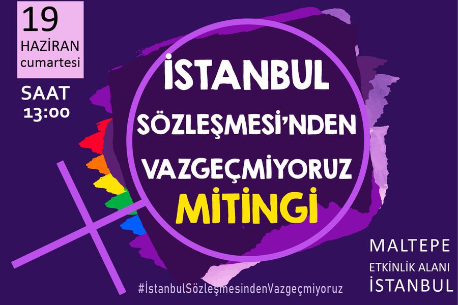 İstanbul Sözleşmesi’nden Vazgeçmiyoruz Mitingi, Maltepe’de Kaos GL - LGBTİ+ Haber Portalı
