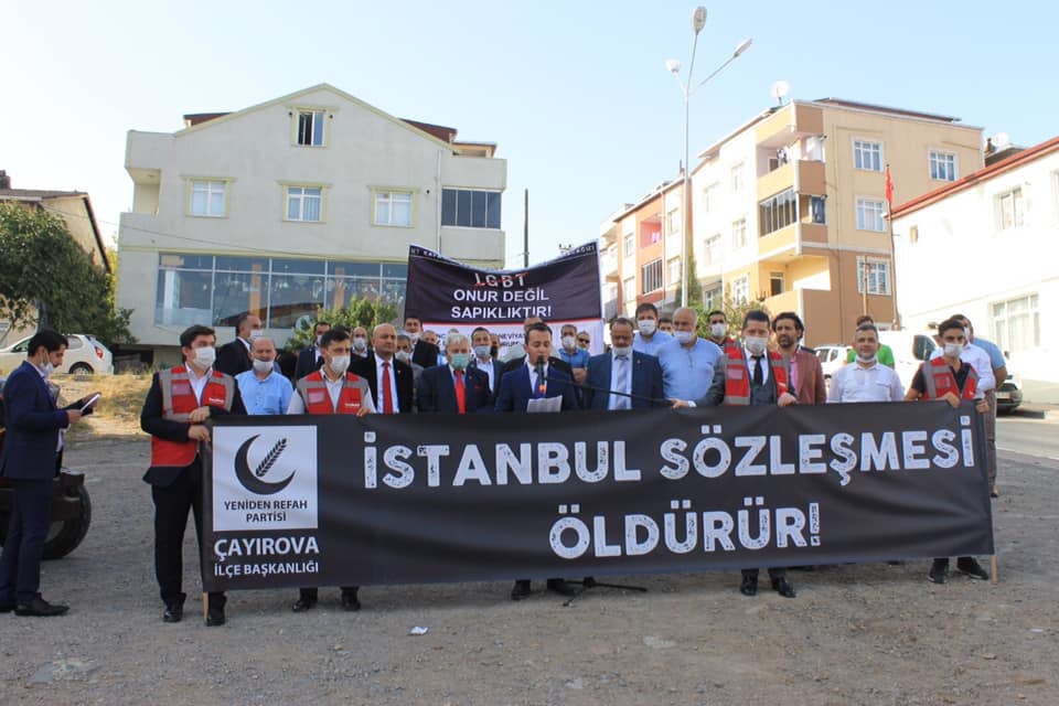 “İstanbul Sözleşmesi'ni ve savunucularını lânetlemek için…” Kaos GL - LGBTİ+ Haber Portalı