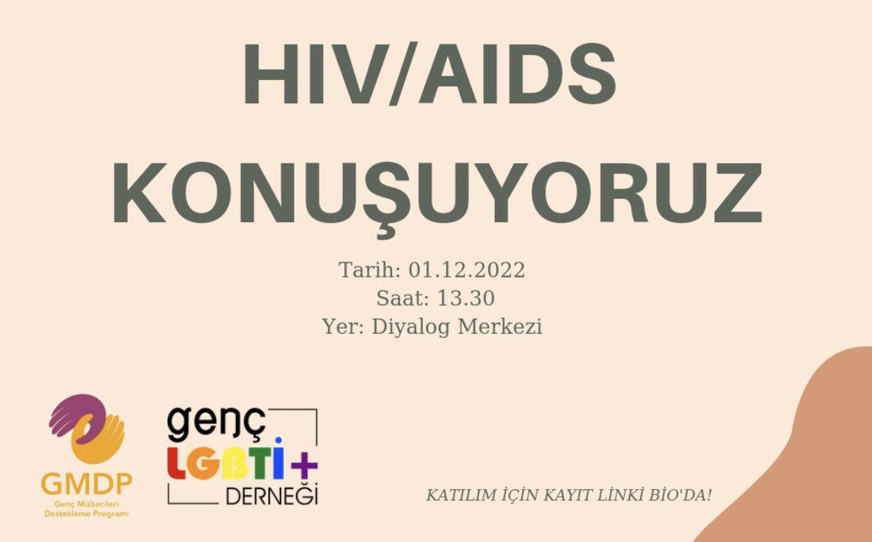 İzmir: “HIV/AIDS Konuşuyoruz” etkinliği yarın Kaos GL - LGBTİ+ Haber Portalı