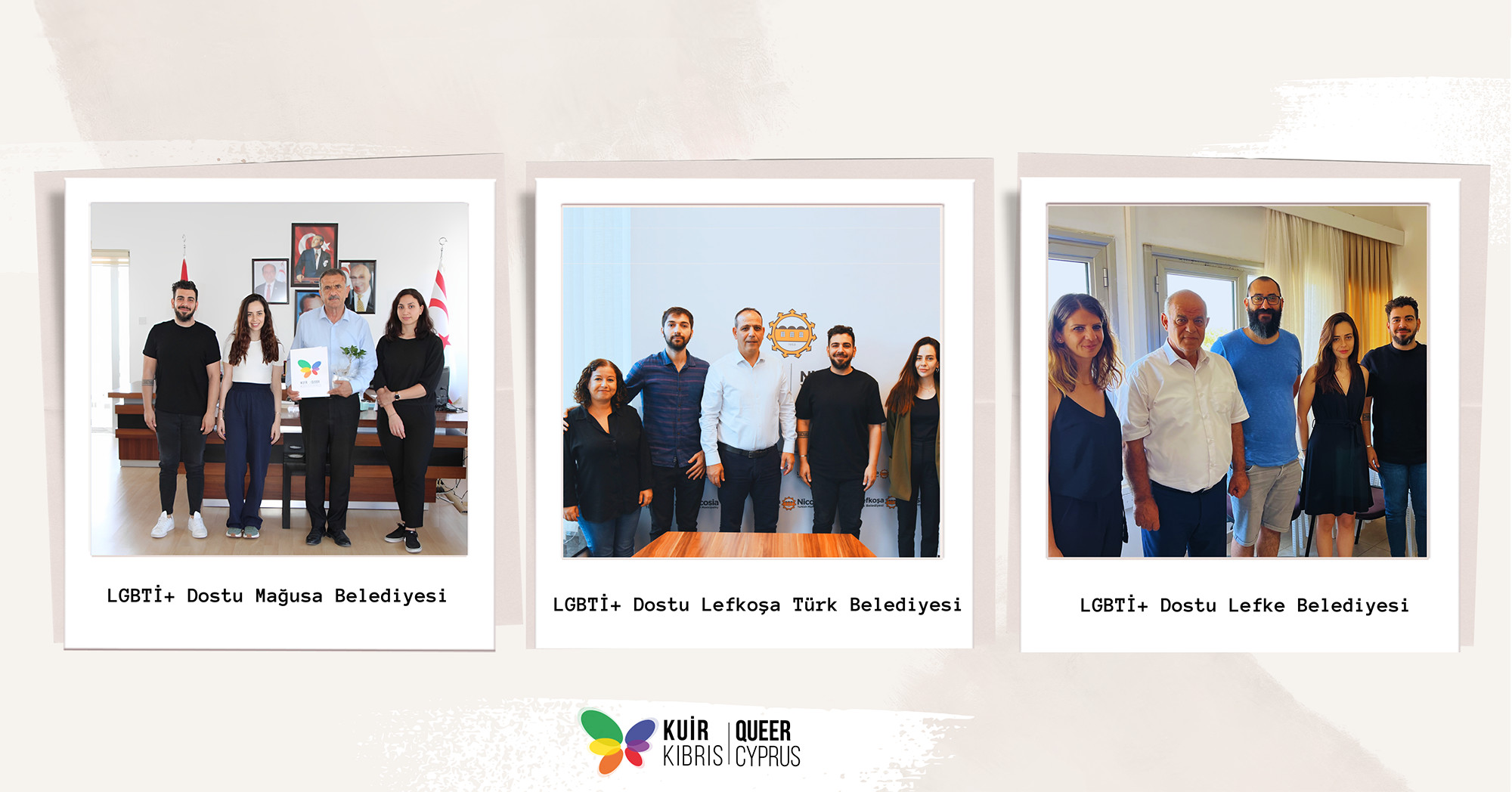 Kıbrıs’ın kuzeyinde üç belediye LGBTİ+ Dostu Belediyecilik Protokolü'ndeki taahhüdünü yineledi | Kaos GL - LGBTİ+ Haber Portalı Haber