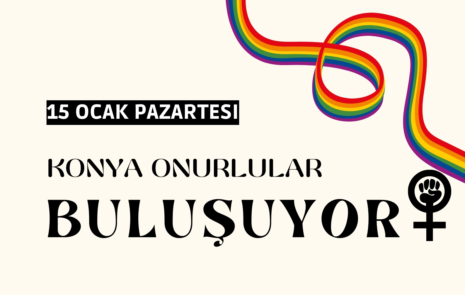 Konya’da: “Onurlular Buluşması” Kaos GL - LGBTİ+ Haber Portalı