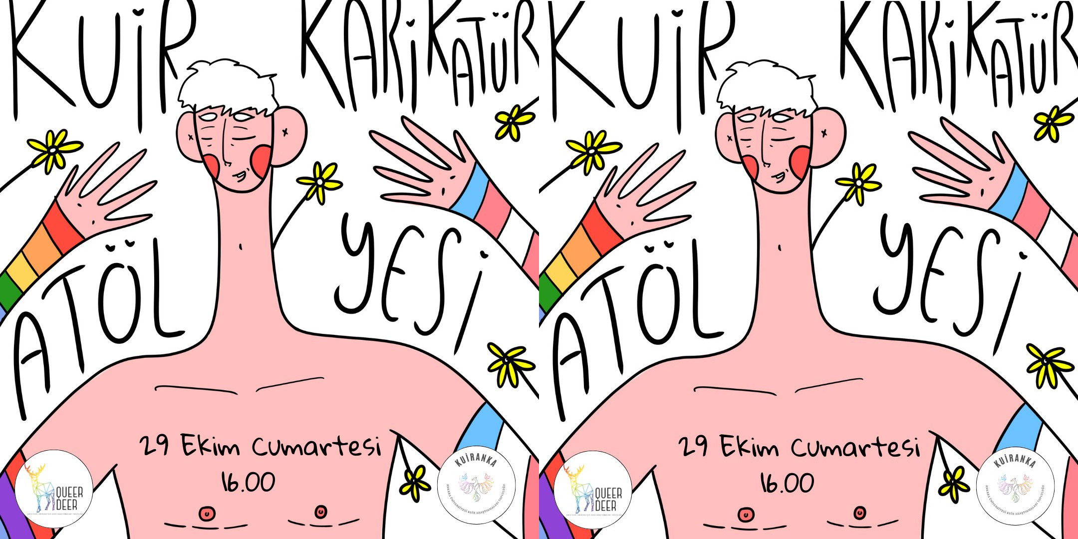 Kuir Karikatür Atölyesi 29 Ekim’de Kaos GL - LGBTİ+ Haber Portalı
