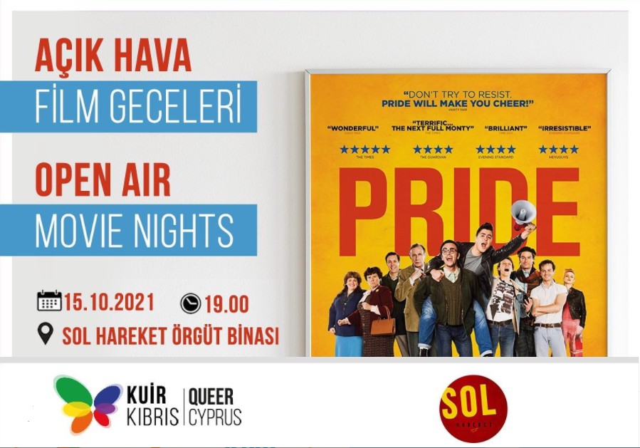 Kuir Kıbrıs Açık Hava Film Geceleri: Pride Kaos GL - LGBTİ+ Haber Portalı