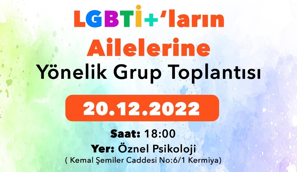 Kuir Kıbrıs aile toplantısı 20 Aralık’ta Kaos GL - LGBTİ+ Haber Portalı
