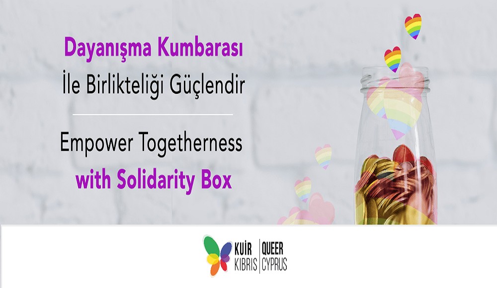 Kuir Kıbrıs’ın Dayanışma Kumbarası destek bekliyor Kaos GL - LGBTİ+ Haber Portalı