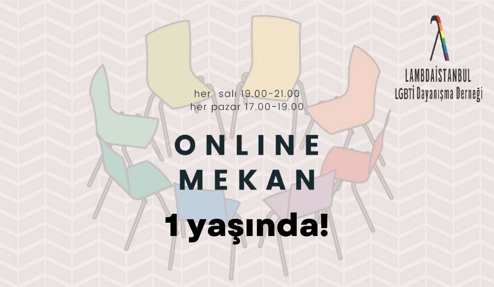 Lambdaistanbul Online Mekan 1 yaşında! Kaos GL - LGBTİ+ Haber Portalı