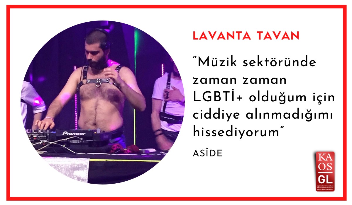 Lavanta Tavan: “Sen aslında bayağı prekarya oluyorsun” /Asîde | Kaos GL - LGBTİ+ Haber Portalı