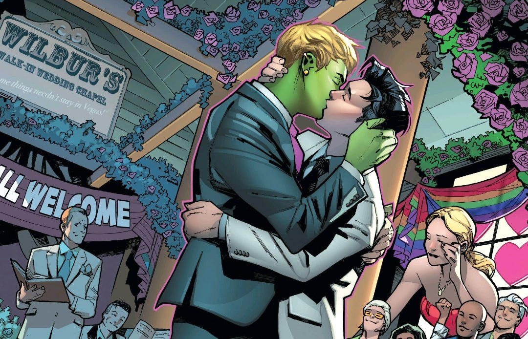 Marvel’de bir ilk: Hulkling ve Wiccan evlendi | Kaos GL - LGBTİ+ Haber Portalı