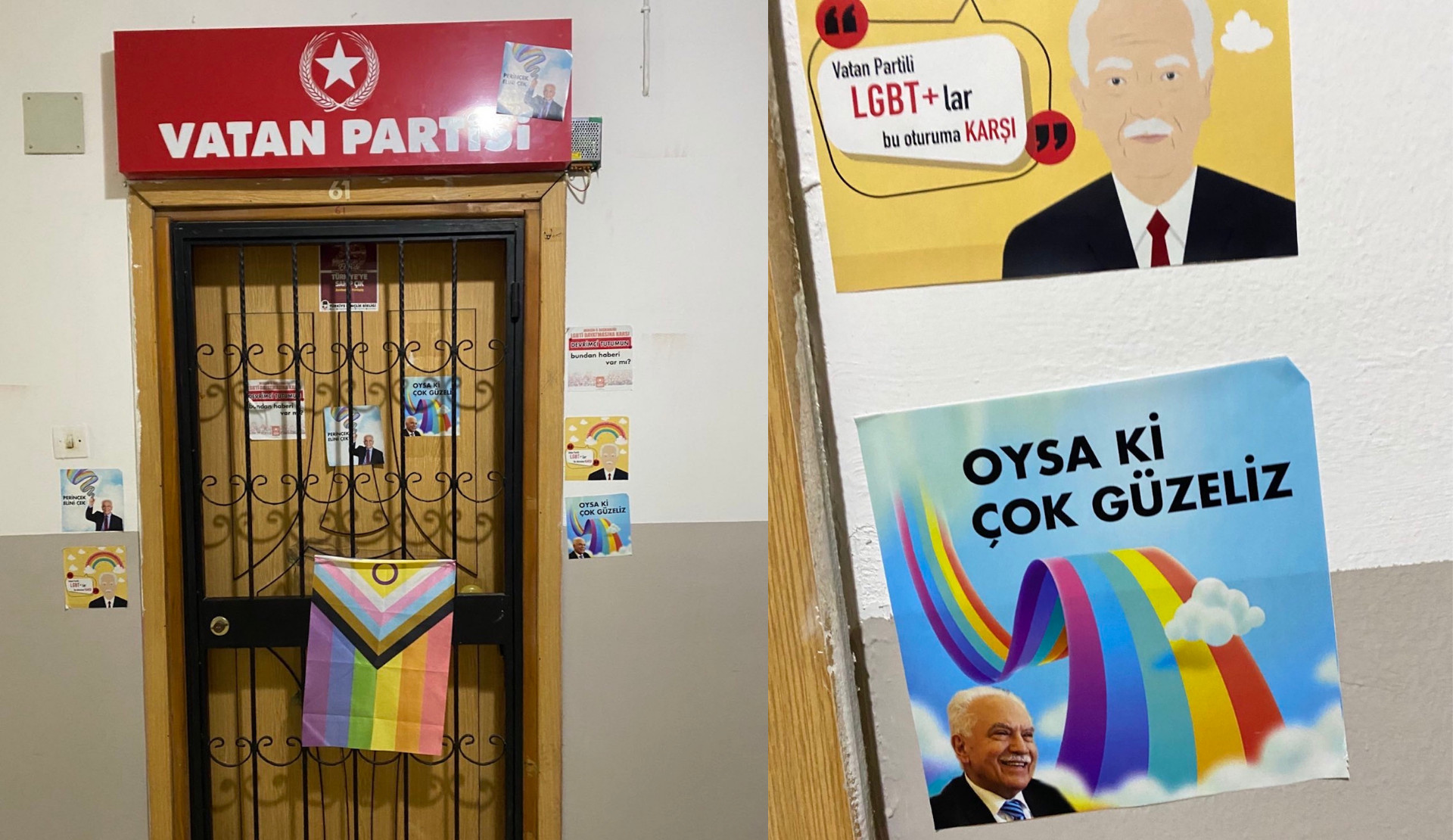 Mersinli LGBTİ+’lar Vatan Partisi’ni ziyaret etti: Perinçek, elini çek! | Kaos GL - LGBTİ+ Haber Portalı Haber