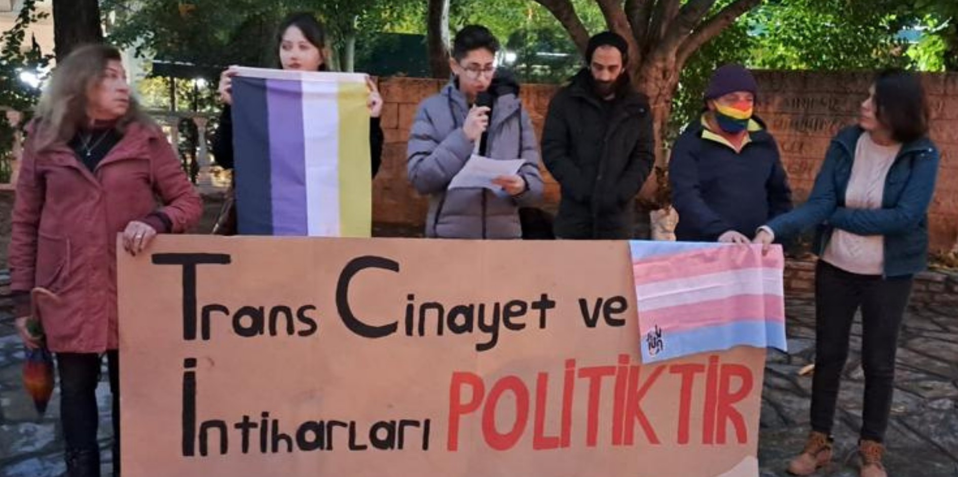 Muğla Queer sokağa çıktı: “Trans cinayetleri politiktir!” | Kaos GL - LGBTİ+ Haber Portalı Haber