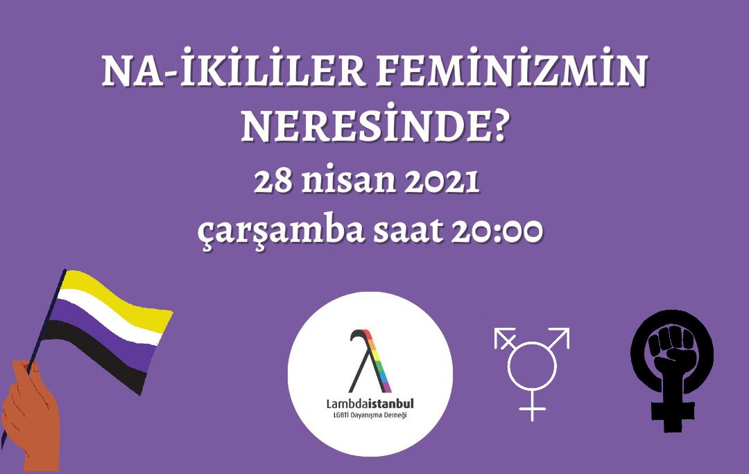 “Na-ikililer Feminizmin Neresinde?” buluşması bu akşam Kaos GL - LGBTİ+ Haber Portalı