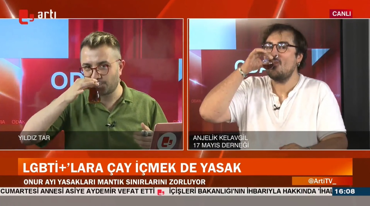 Odak Ankara’da çaylar içildi | Kaos GL - LGBTİ+ Haber Portalı Haber
