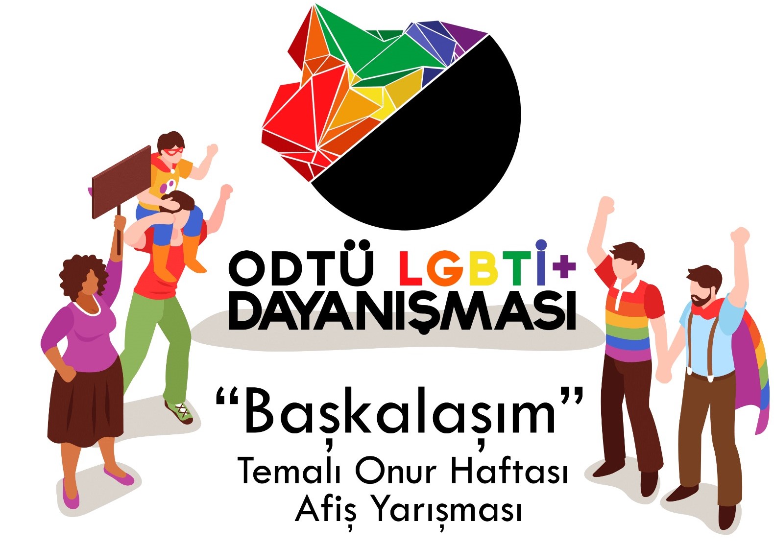 ODTÜ Onur Haftası “Başkalaşım” temalı afişini arıyor Kaos GL - LGBTİ+ Haber Portalı