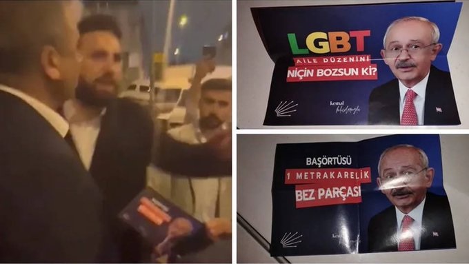 Sahte Kılıçdaroğlu broşürü dağıtan kişiler Esenler’de yakalandı Kaos GL - LGBTİ+ Haber Portalı