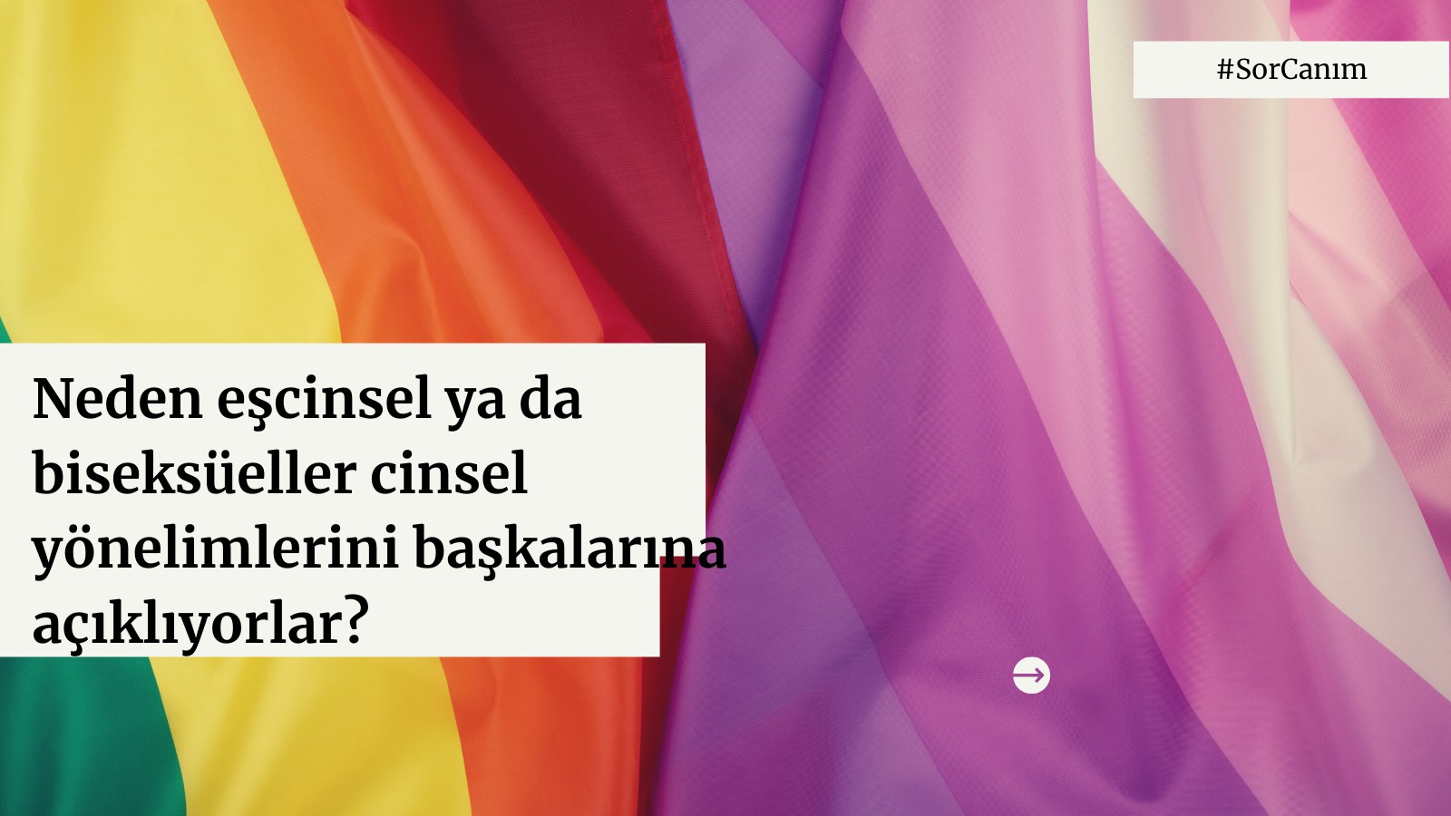 Sor Canım: Neden eşcinsel ya da biseksüeller cinsel yönelimlerini başkalarına açıklıyorlar? | Kaos GL - LGBTİ+ Haber Portalı