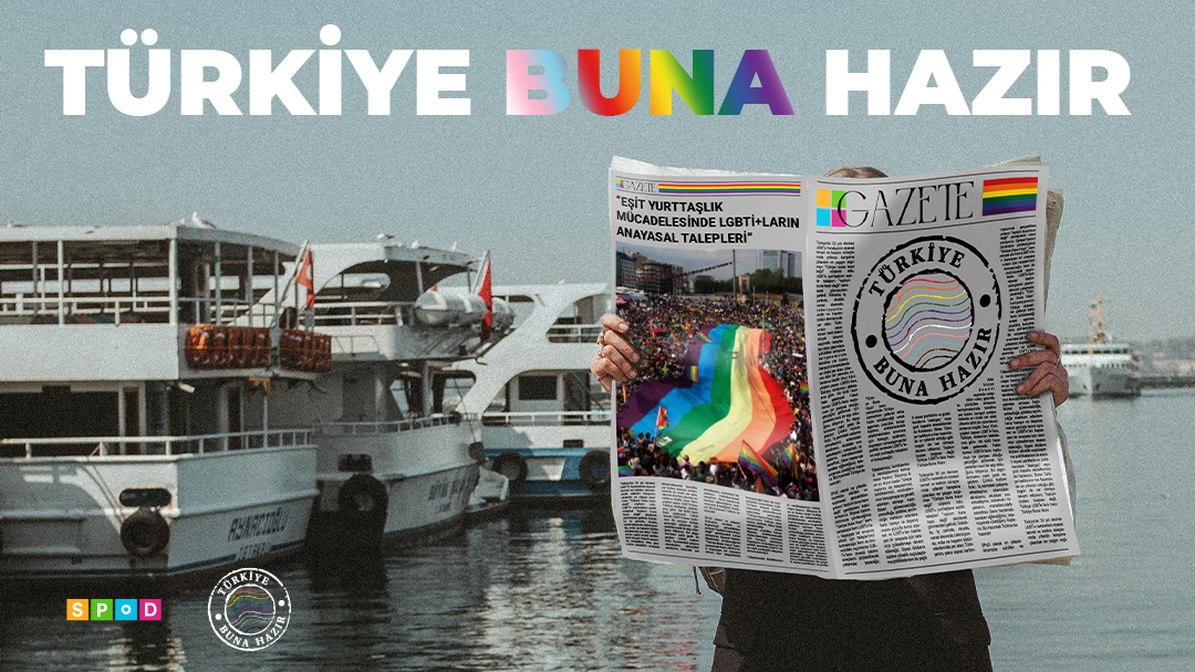 SPoD’tan siyasal katılım kampanyası: Türkiye buna hazır! Kaos GL - LGBTİ+ Haber Portalı