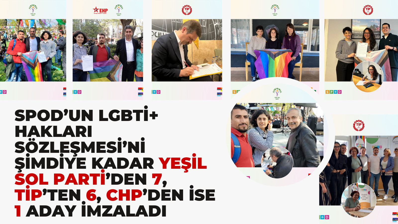 SPoD’un LGBTİ+ Hakları Sözleşmesi’ne şimdiye kadar 14 imza | Kaos GL - LGBTİ+ Haber Portalı Haber