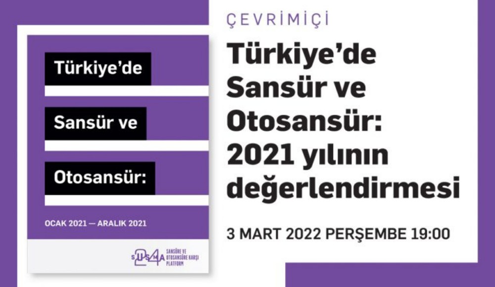 Susma Platformu Türkiye’de sansür ve otosansürün 2021 yılını değerlendirecek Kaos GL - LGBTİ+ Haber Portalı