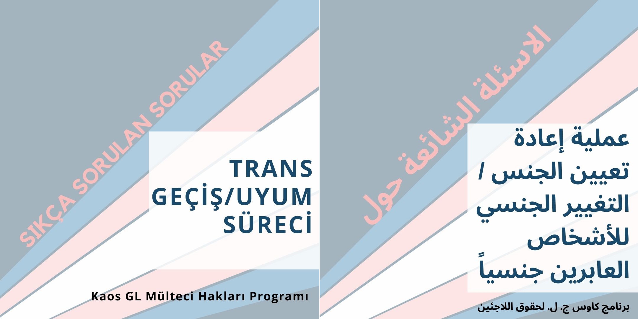 Trans Geçiş / Uyum Süreci (Arapça) | Kaos GL - LGBTİ+ Haber Portalı Haber