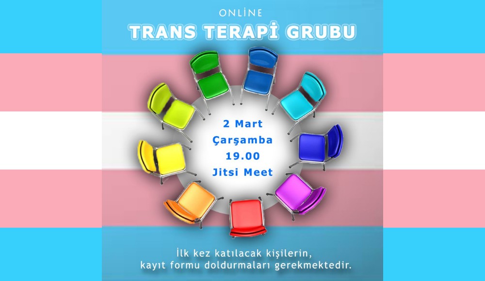 Trans Terapi Grubu 2 Mart günü bir araya geliyor Kaos GL - LGBTİ+ Haber Portalı