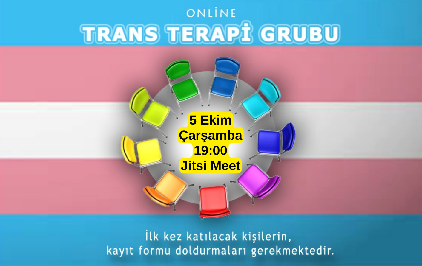 Trans Terapi Grubu toplantısı 5 Ekim’de Kaos GL - LGBTİ+ Haber Portalı