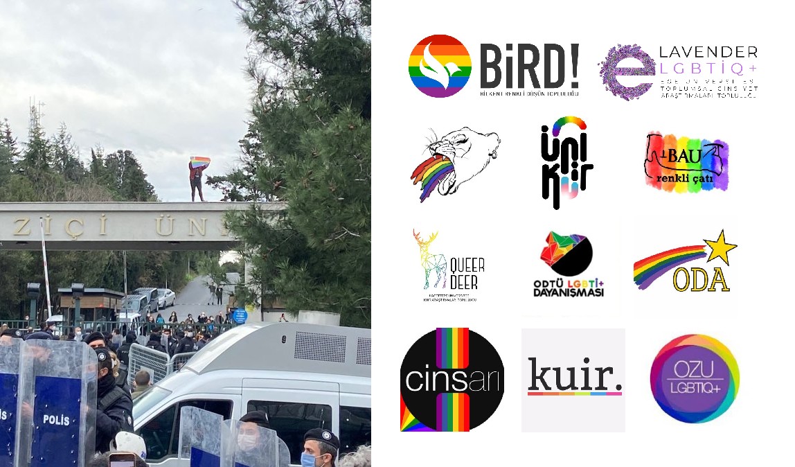 Üniversiteli LGBTİ+ öğrenci toplulukları BÜLGBTİ+’nın yanında Kaos GL - LGBTİ+ Haber Portalı